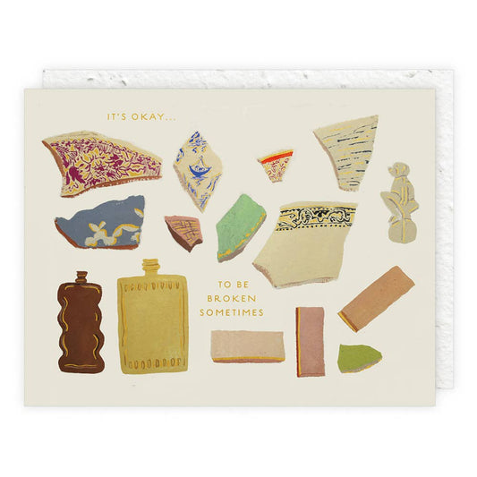 Pieces - Encouragement Card: With cello sleeve