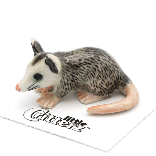 Thumbs Opossum Porcelain Miniature