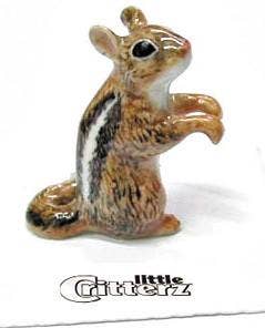 Chipper Chipmunk Porcelain Miniature