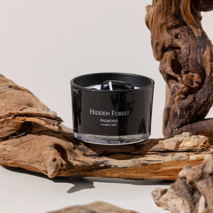 Hidden Forest Soy Wax Candle [vanilla/rosewood/sandalwood]: Standard 4.9 oz/ 140 g