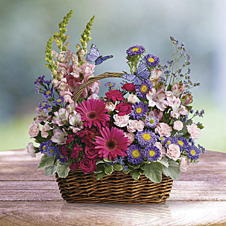 Country Basket Blooms