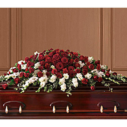 Garden of Grandeur Casket Spray