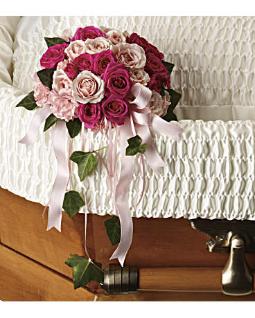 Rose Reflection Casket Insert