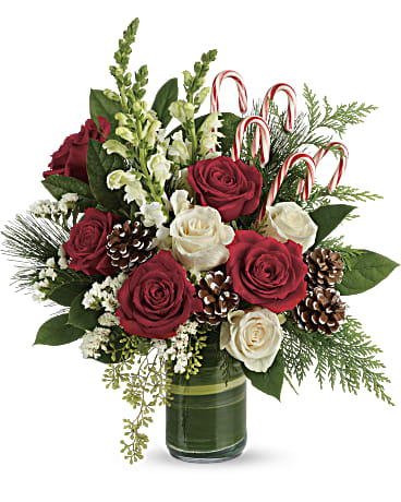 Festive Pines Bouquet