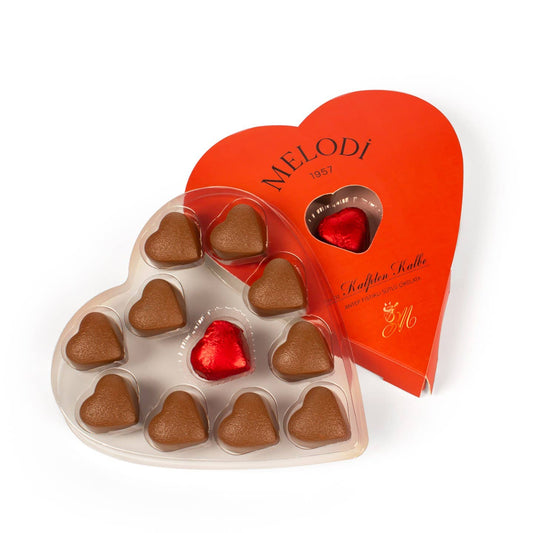 Heart Valentines Chocolate Gift Box, Great for Gifting