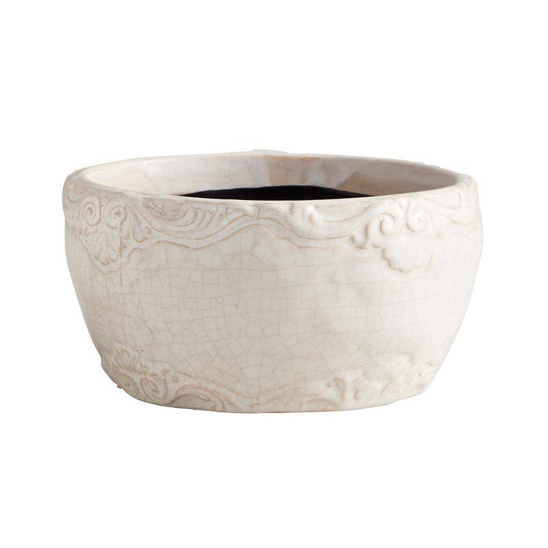 Large Ceramic Round Pot
