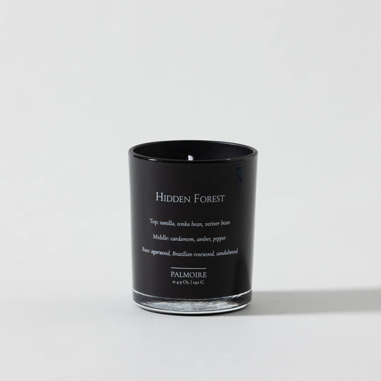 Hidden Forest Soy Wax Candle [vanilla/rosewood/sandalwood]: Standard 4.9 oz/ 140 g