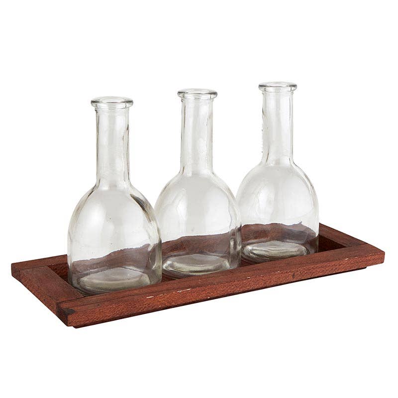 Flower Vase Tray Holder