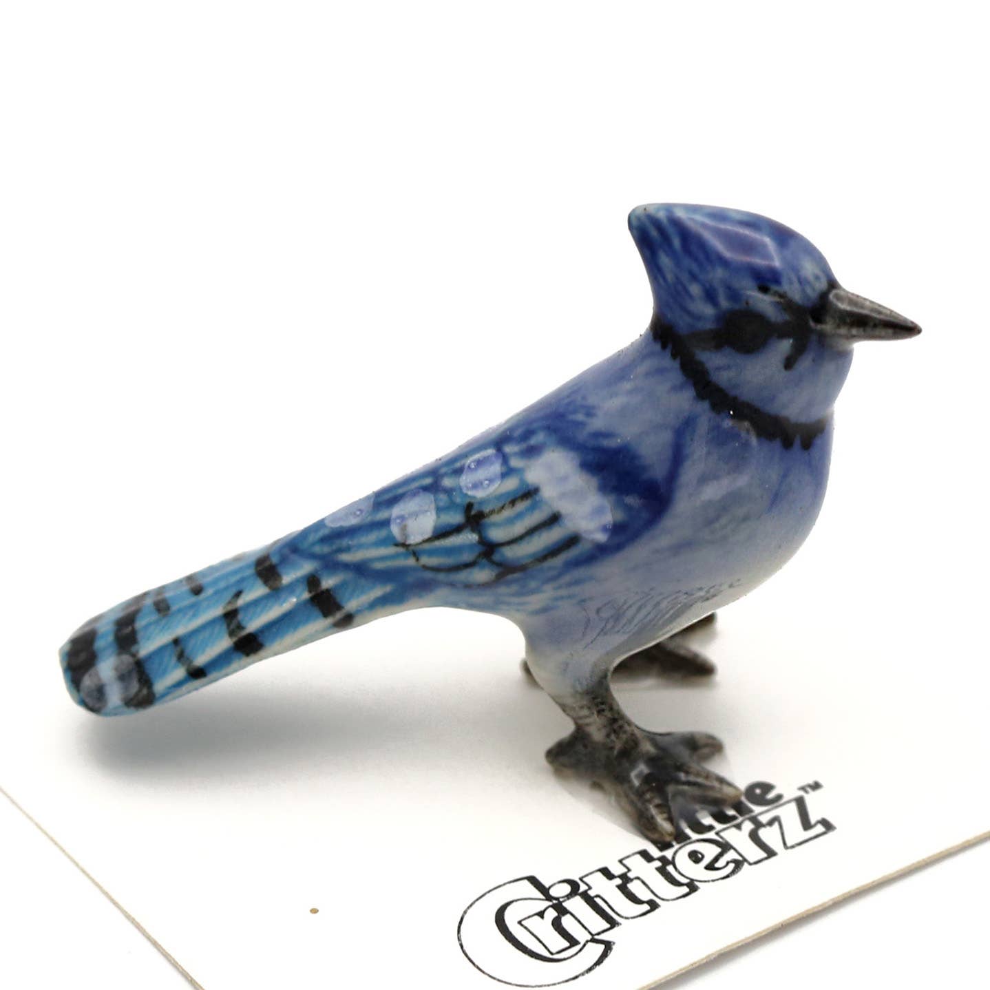 Mischief Bluejay Porcelain Miniature